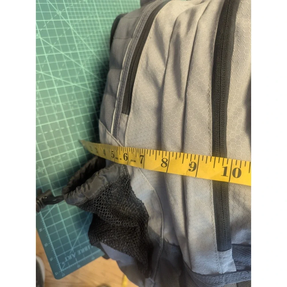 Vintage RootsTech Conference Backpack Novell Promo Gray Laptop Travel Daypack